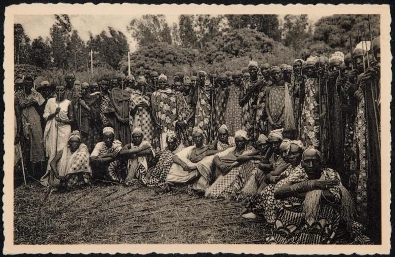 Réunion de chefs en Urundi.