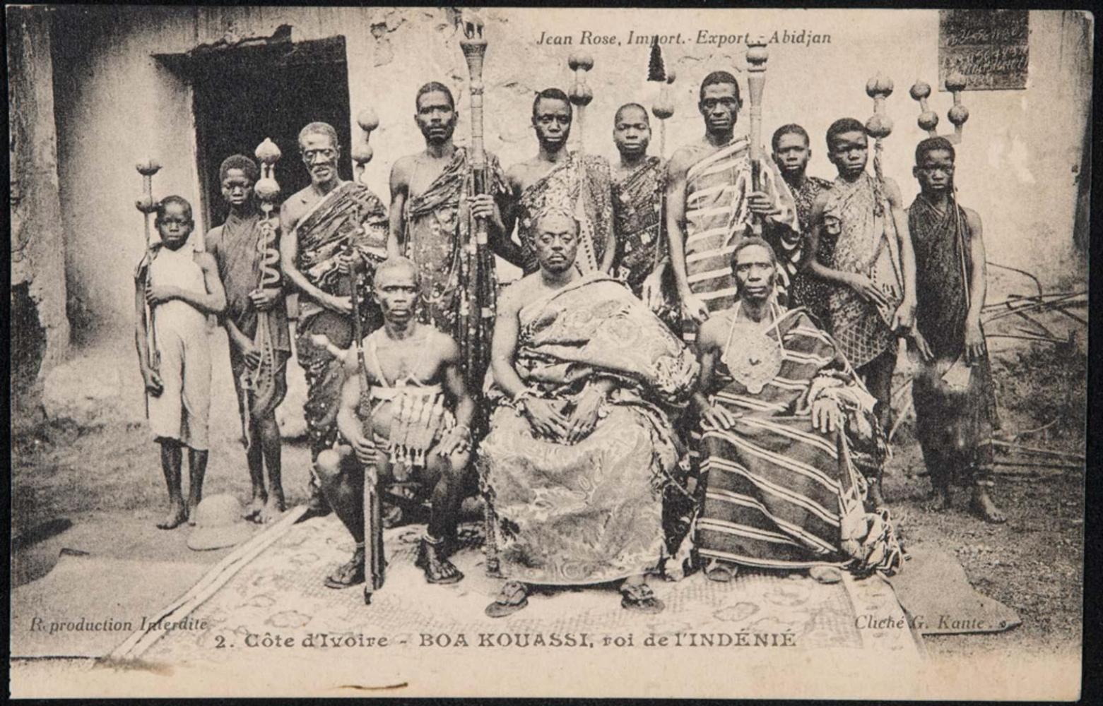 Côte d'Ivoire - BOA KOUASSI, roi de I'INDIGÉNIÉ