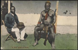 A Zulu chief at Home