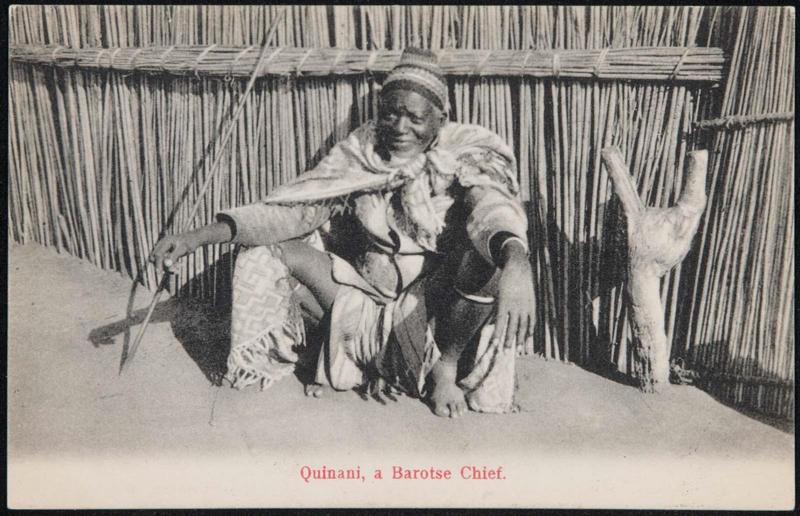 Quinani, a Barotse Chief.