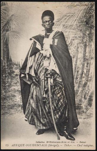 AFRIQUE OCCIDENTALE (Sénégal). - Dakar. - Chef indigène