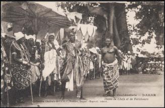 Afrique Occidentale - DAKAR. Danse de Chefs et de Féticheurs.