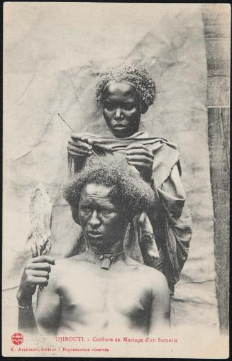 DJIBOUTI. - Coiffure de Mariage d'un Somalis