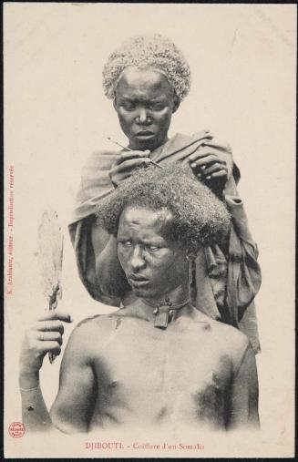 DJIBOUTI. - Coiffure d'un Somalis