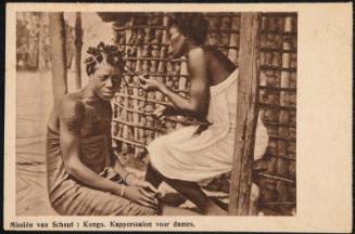 Kongo. Kapperssalon voor dames.