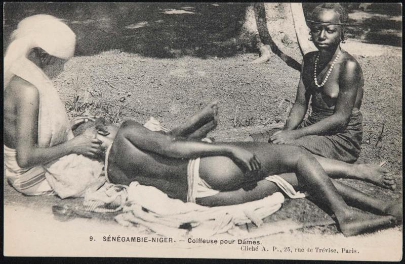 SÉNÉGAMBIE-NIGER. - Coiffeuse pour Dames.