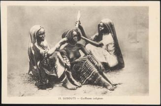 DJIBOUTI - Coiffeuses indigènes