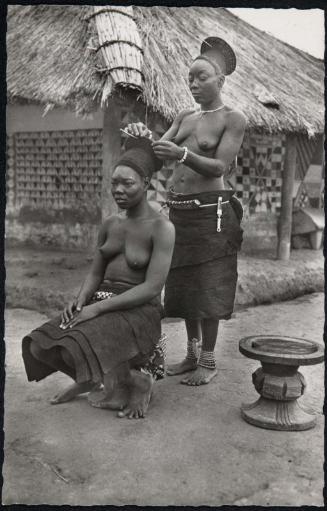 CONGO BELGE. Province Orientale. Femmes Mangbetu