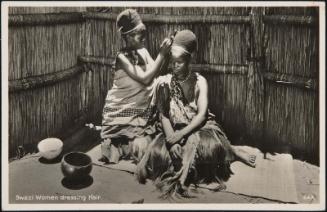 Swazi Women dressing Hair.