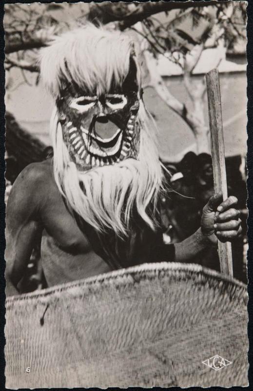 Moyen Congo: Masque de danse Batéké