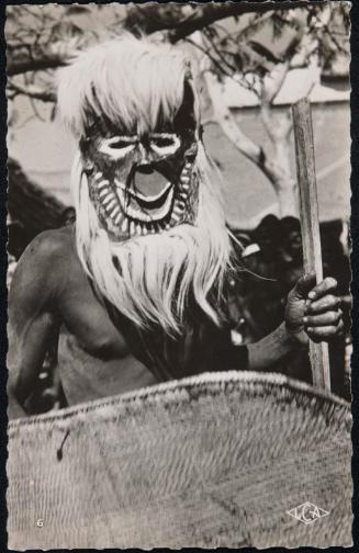 Moyen Congo: Masque de danse Batéké