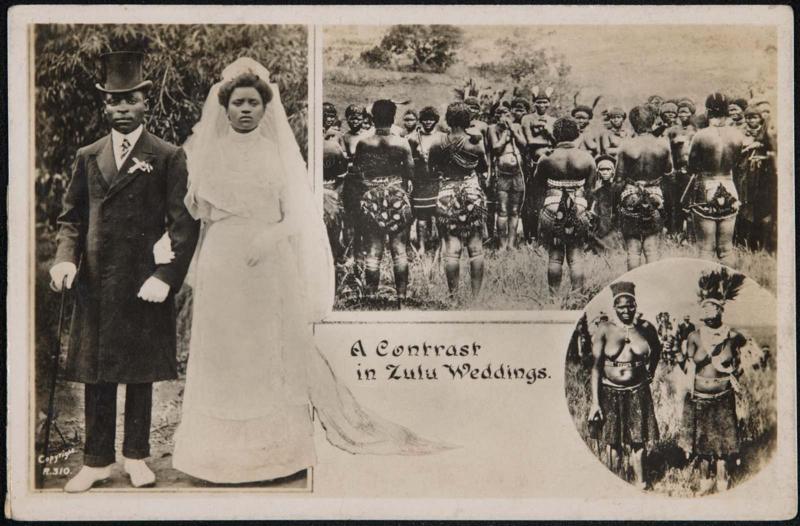 A Contrast in Zulu Weddings.