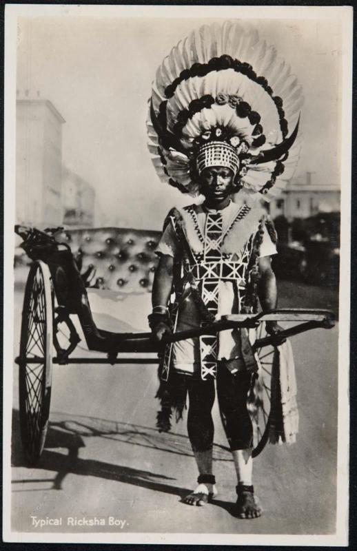 Typical Ricksha Boy.