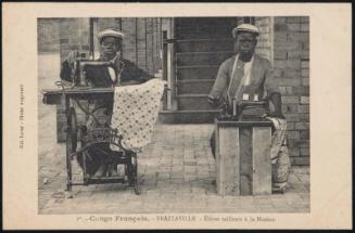 Congo Français. - BRAZZAVILLE - Élèves tailleurs à la Mission