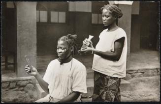 CONGO BELGE. Coiffures Congolaises