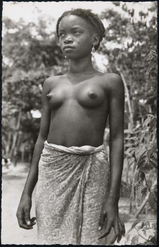 CONGO BELGE. Jeune femme Baluba