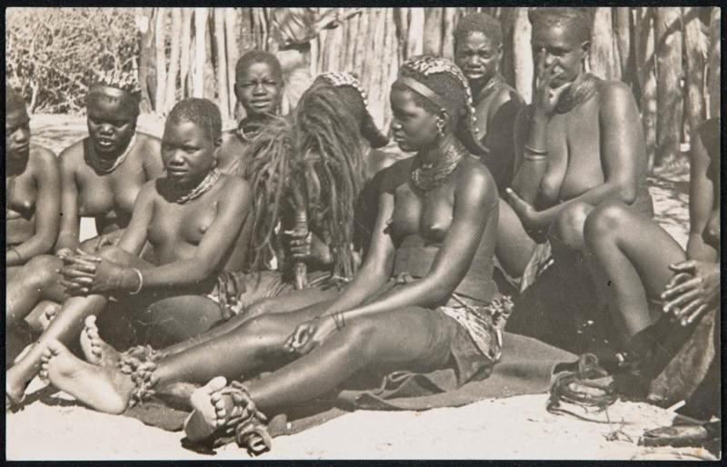 Group of young women sitting down