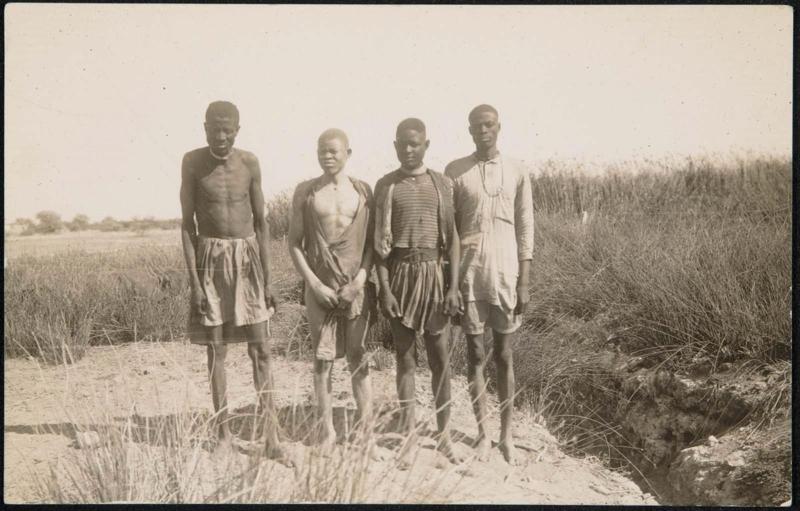 Group of four men