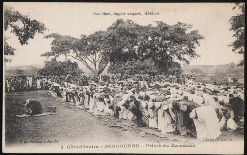 Côte d'Ivoire - BONDOUKOU - Prière du Ramadan