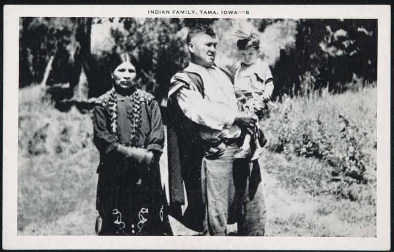 INDIAN FAMILY, TAMA, IOWA