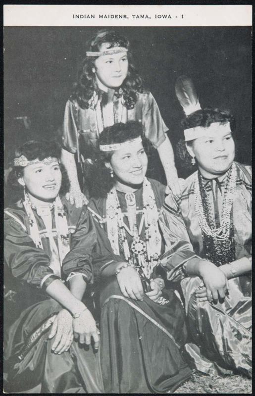 INDIAN MAIDENS, TAMA, IOWA