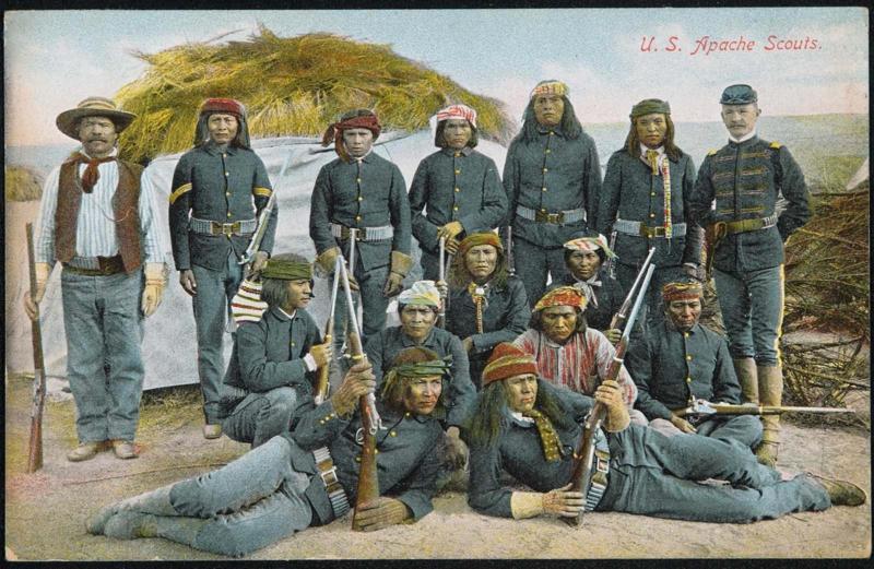 U.S. Apache Scouts.