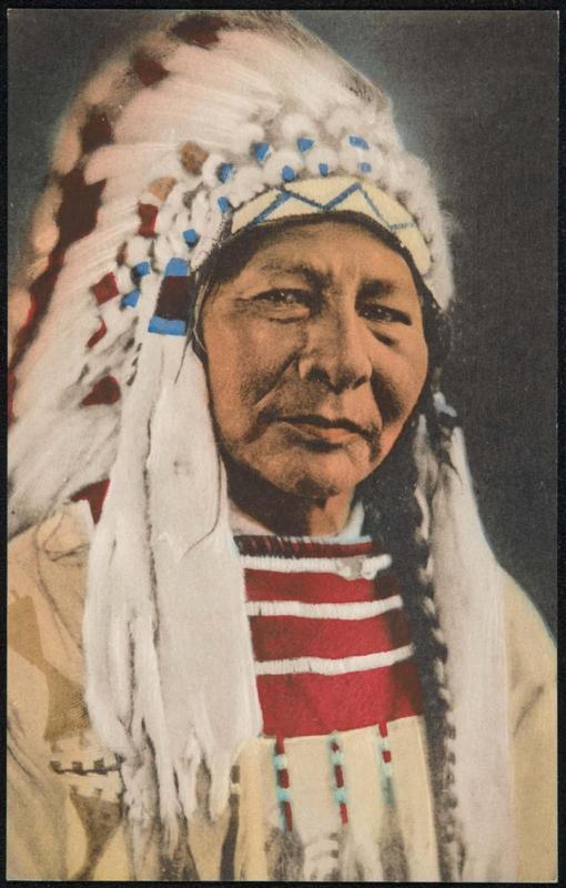 CHIEF EAGLE CHILD. Blackfeet Tribe, Montanta