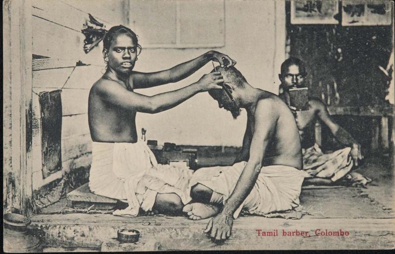 Tamil barber, Colombo