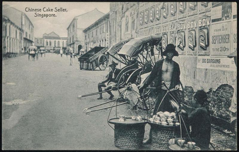 Chinese Cake Seller, Singapore.