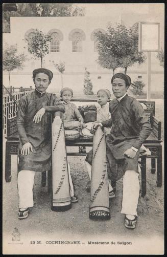 COCHINCHINE - Musiciens de Saïgon
