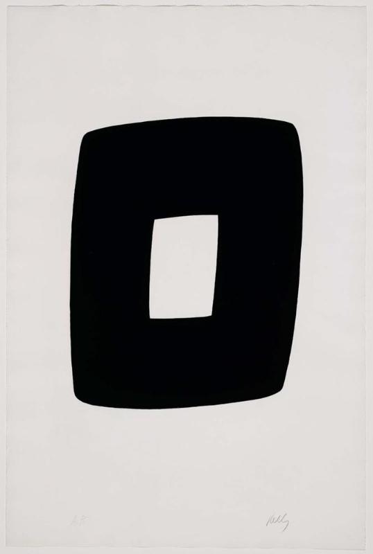 Black with White