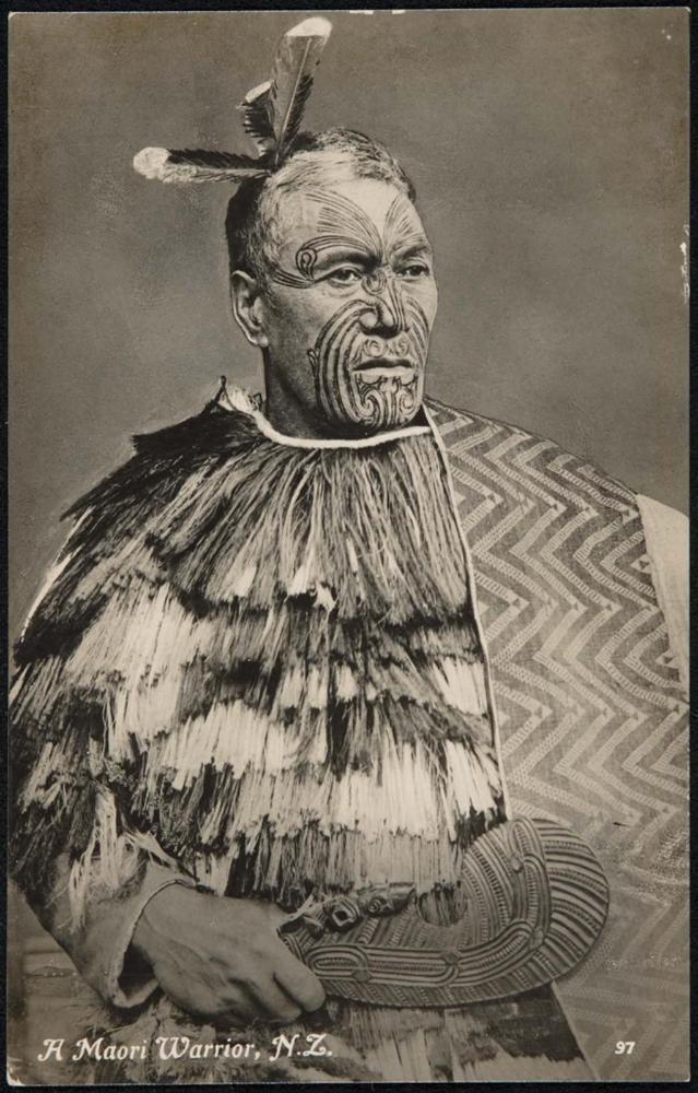 A Maori Warrior, N.Z.