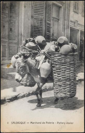 SALONIQUE - Marchand de Poterie - Pottery dealer