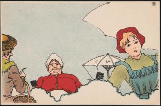 Women in the market, from the series Viennese Types