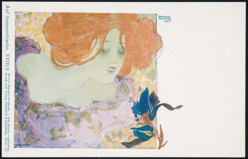 Woman with flower, from the series On Holiday