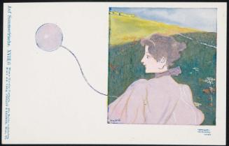 Woman with a balloon, from the series On Holiday
