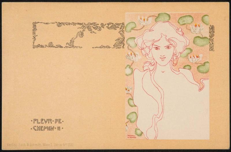 Woman with lily pads, from the series Street Flowers