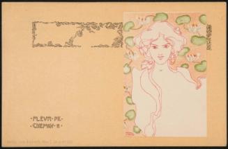 Woman with lily pads, from the series Street Flowers