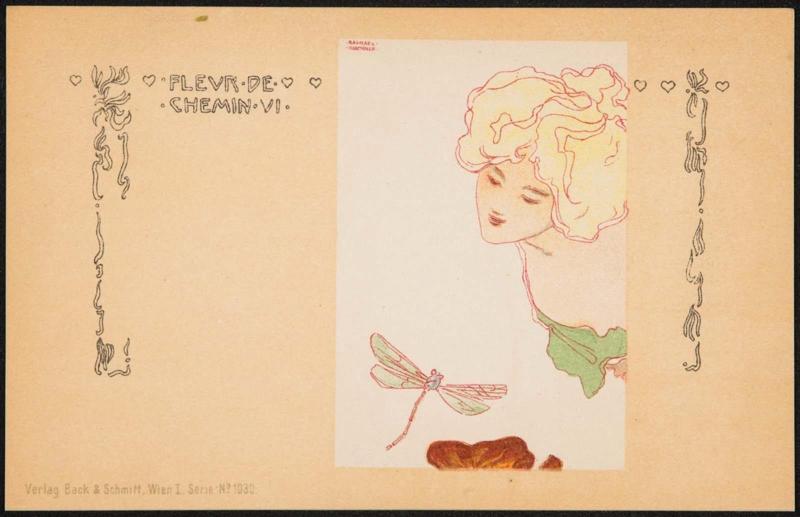 Woman with dragonfly, from the series Street Flowers