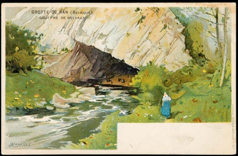 GROTTE DE HAN (Belgique); GOUFFRE DE BELVAUX