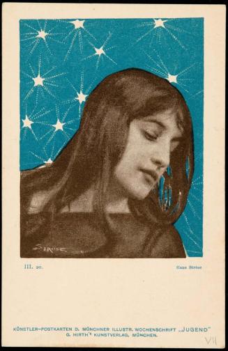 Woman at night