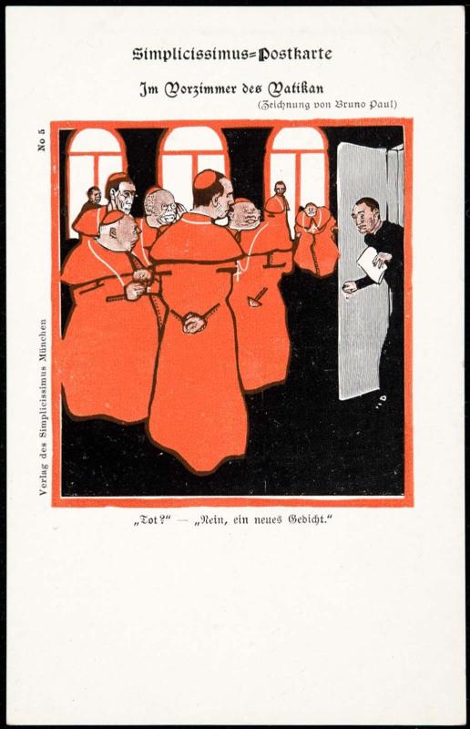 In the hall of the Vatican