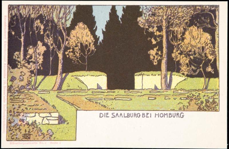 DIE SAALBURG BEI HOMBURG