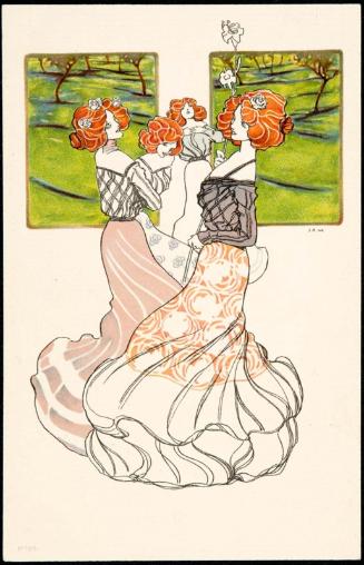 Four red-haired women