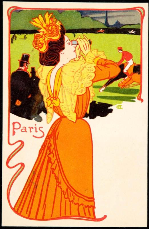At the races