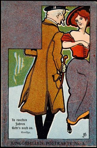 In raschen Jahren Geht's noch an. - Goethe.