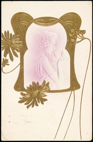 Woman with two birds