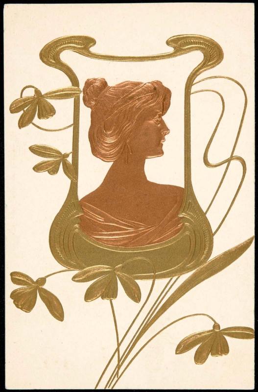 Woman in profile
