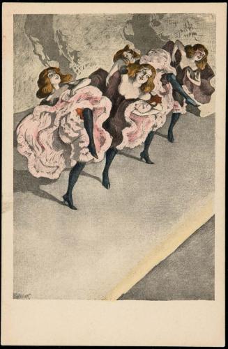 Can-can dancers