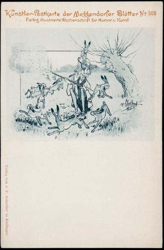 Hunter fooled by rabbits